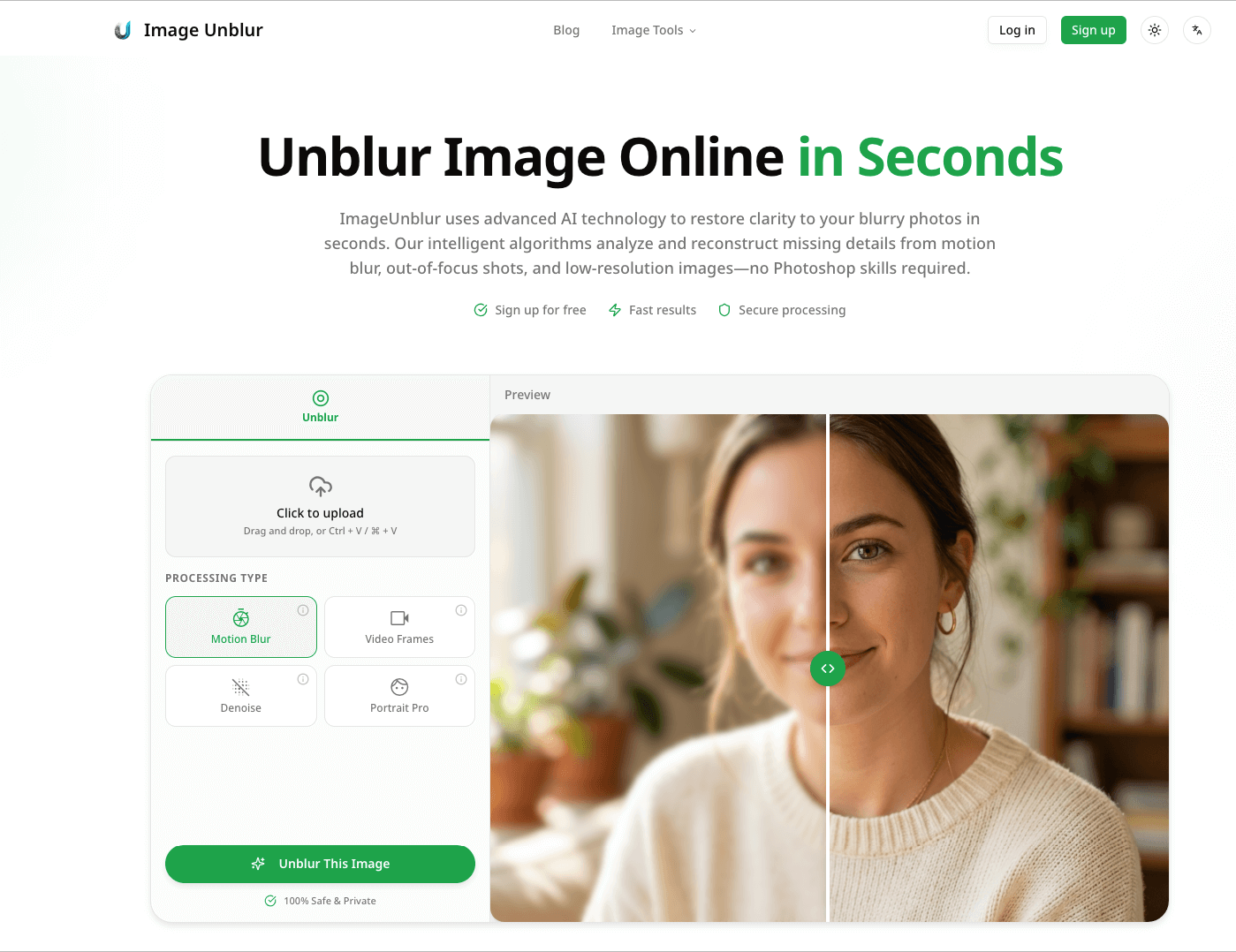 ImageUnblur preview