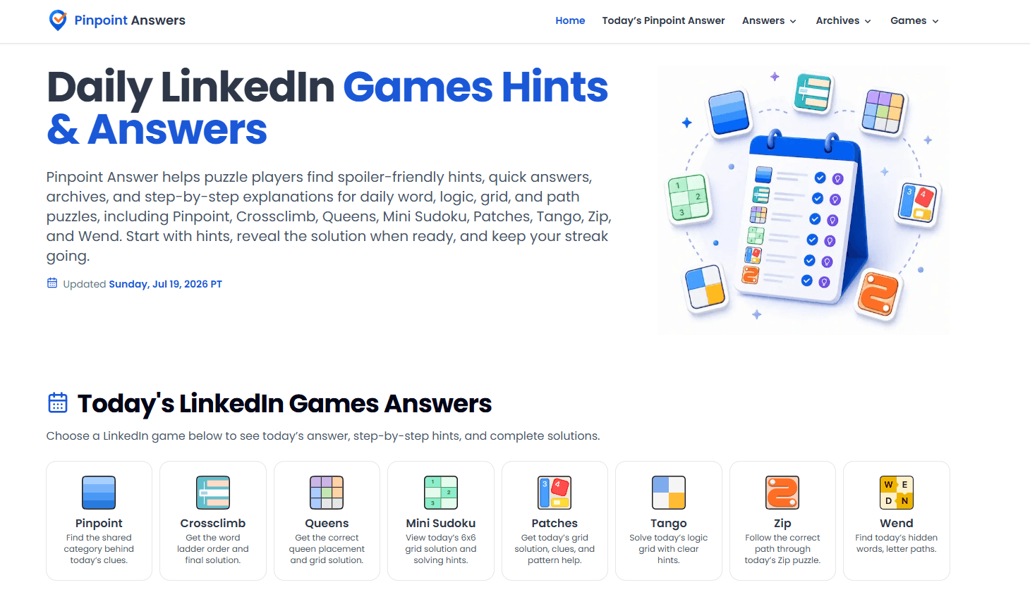 Pinpoint Answer preview